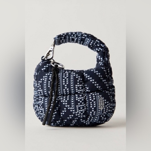 free people movement Handbags - Free People Movement Printed Micro Pouch Chevron Stitch-NWT